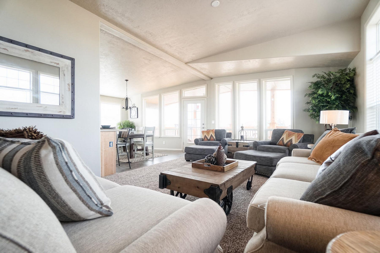 CB4603C mobile home living room