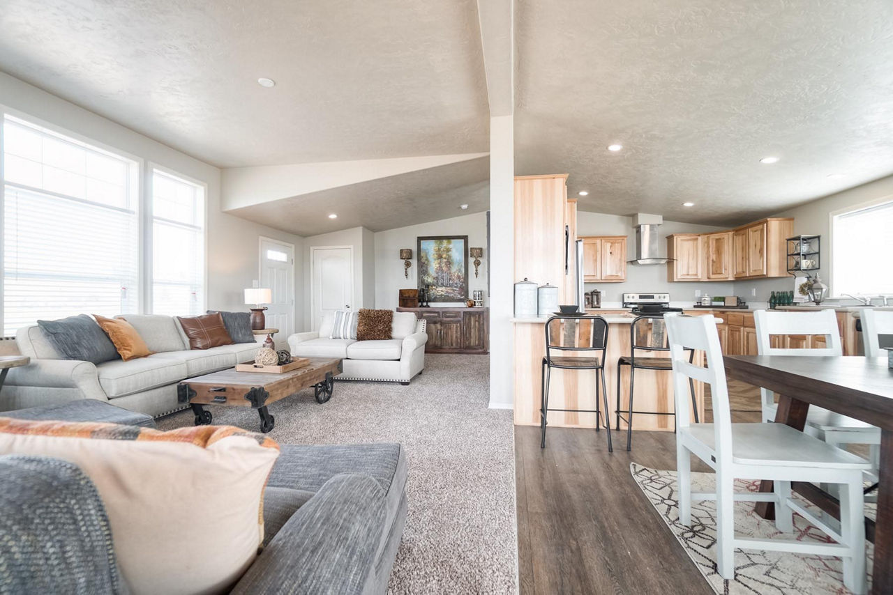 Crystal Bay Estates custom home living room