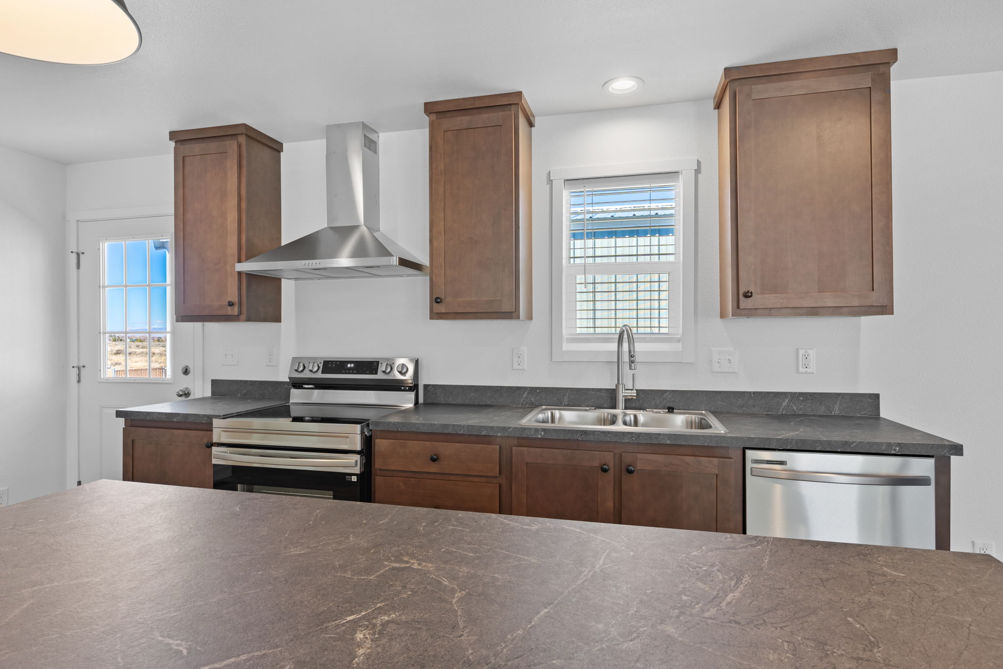 Modern kitchen in the Clayton Tempo Homes