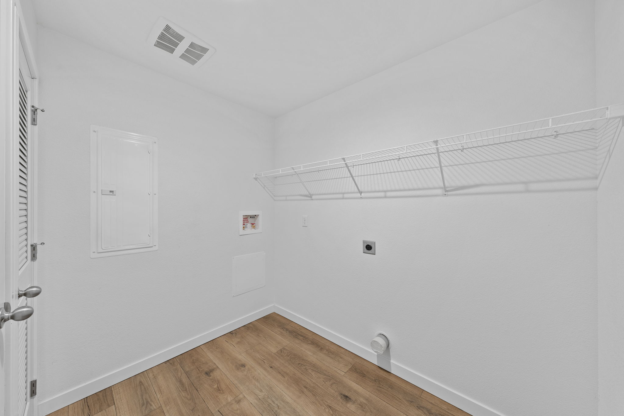 Functional laundry room in the Clayton Tempo Homes