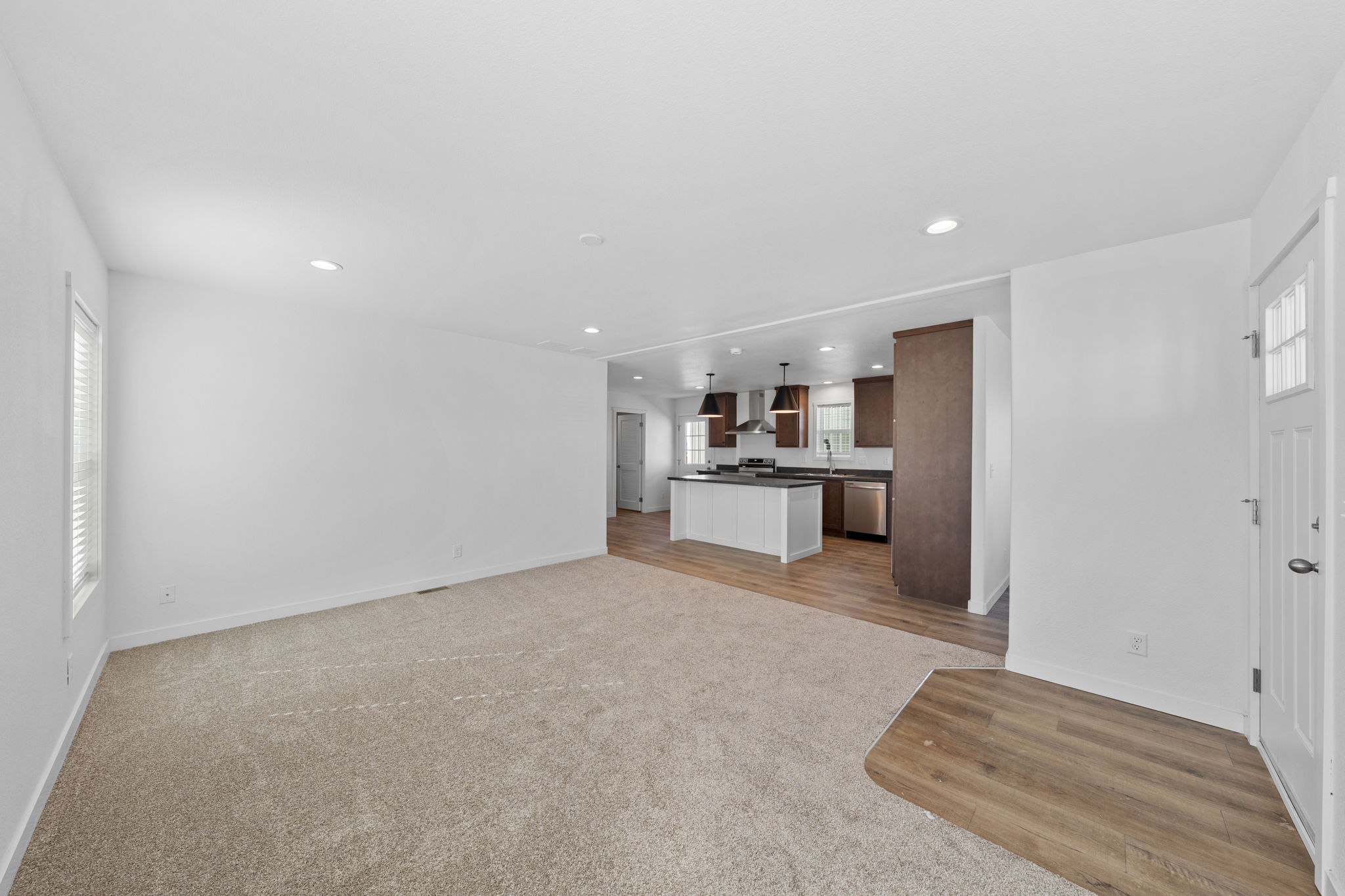 Large living room perfect for families in the Clayton Tempo Stayin' Alive