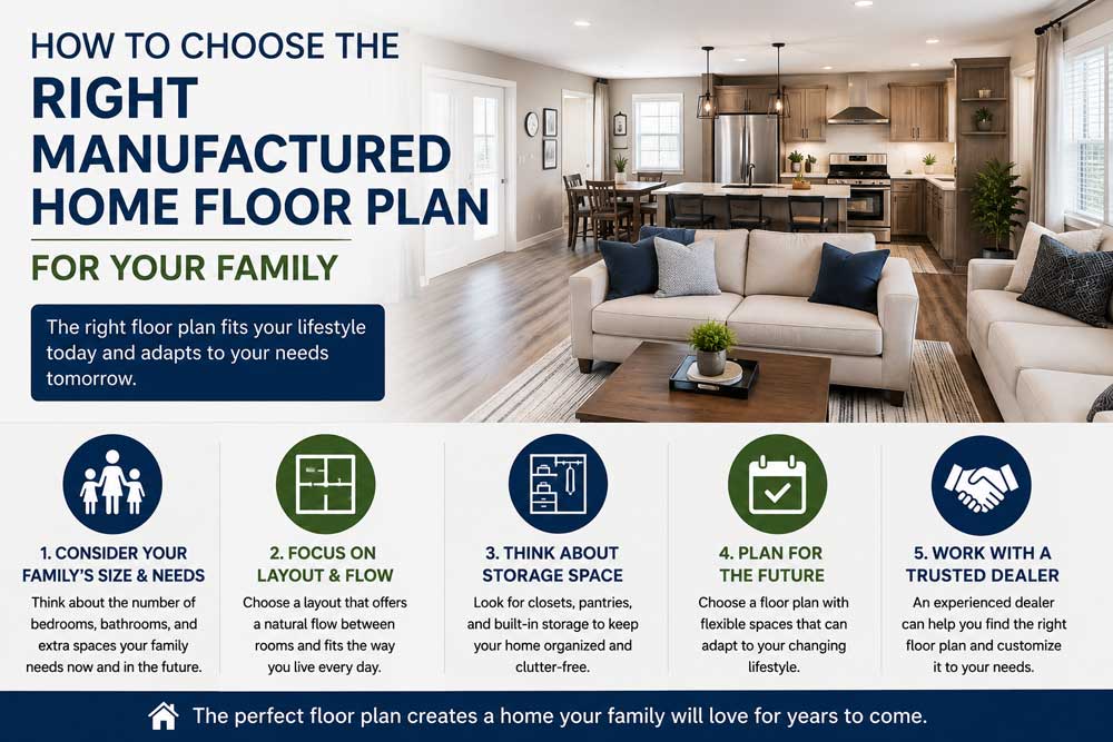 How to Choose the Right Manufactured Home Floor Plan for Your Family
